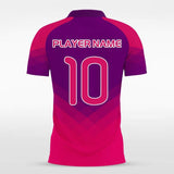 Purple Pink Custom Soccer Uniform