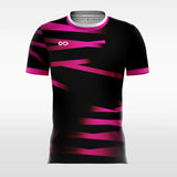 Pink Stripe Soccer Jerseys