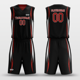 Black&Red Reversible Basketball Set