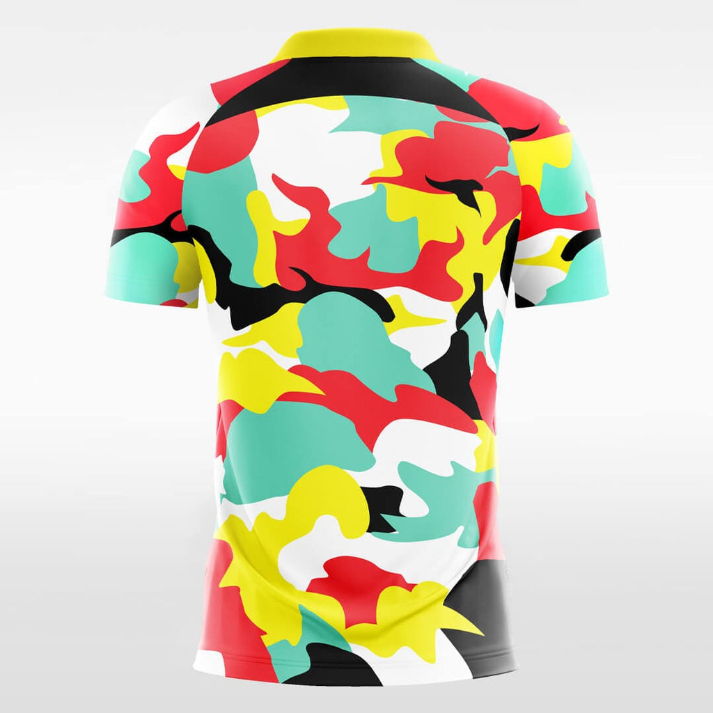 pop camouflage soccer jerseys for men sublimation