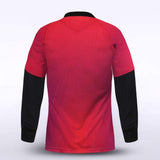 Flying Fish Long Sleeve Jersey Red
