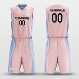 Pink&Blue Reversible Basketball Set