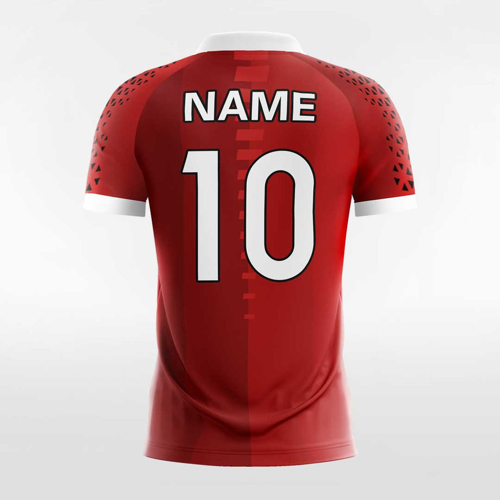 Red Sublimated Soccer Jersey