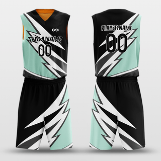 Black&Orange Windstorm Basketball Set Design