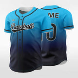 Precipitate - Customized Men's Sublimated Button Down Baseball Jersey