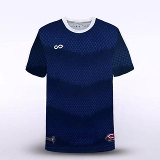 Custom Navy Kid's Soccer Jersey