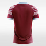 Red Soccer Jersey Custom Print
