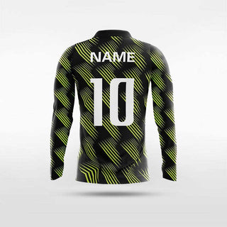 Long sleeve soccer jersey