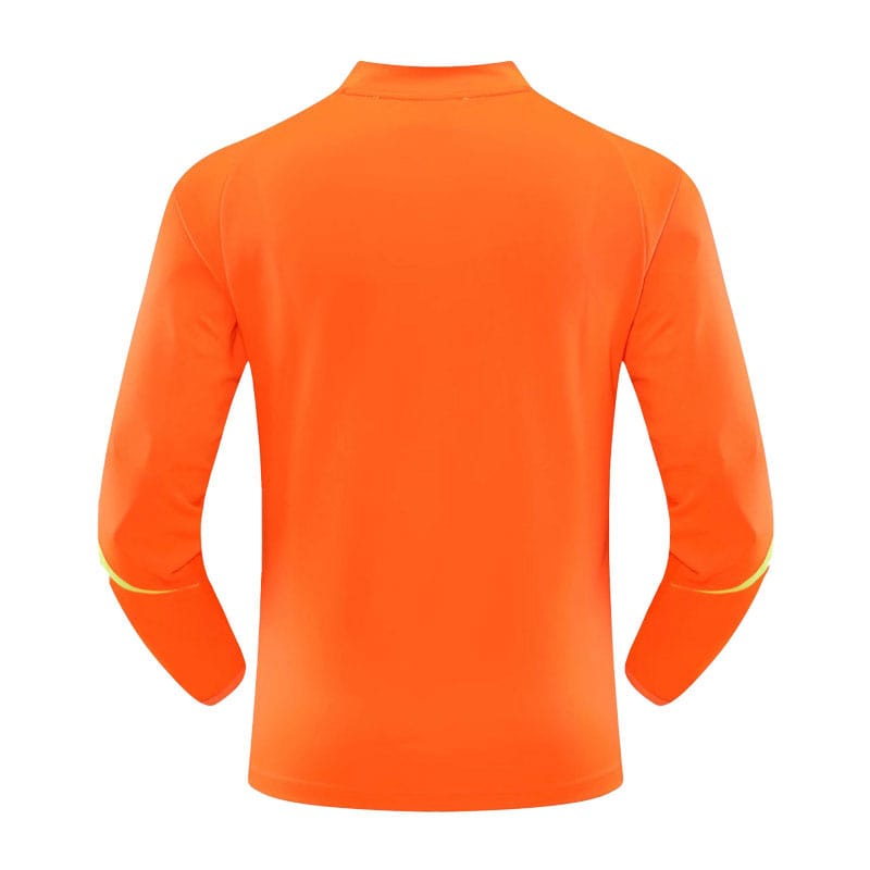 Custom Men 1/4 Zip Top Design Orange