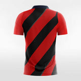 Custom Red Men's Soccer Jersey