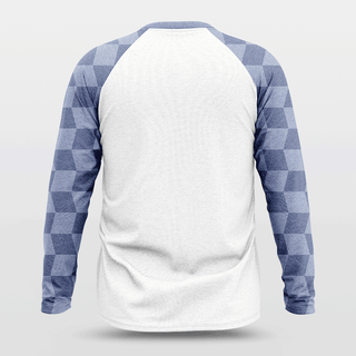 Checkerboard Baggy Jersey Design Navy