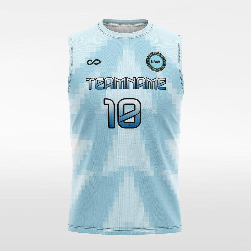 Custom Team Soccer Jersey Blue Aqua