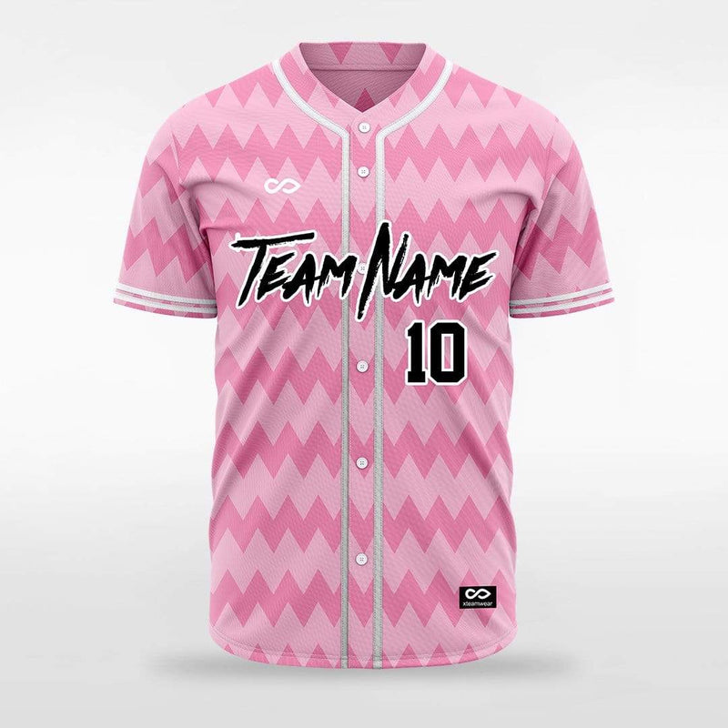 Red Sea-Customized Sublimated Button Down Baseball Jersey-XTeamwear