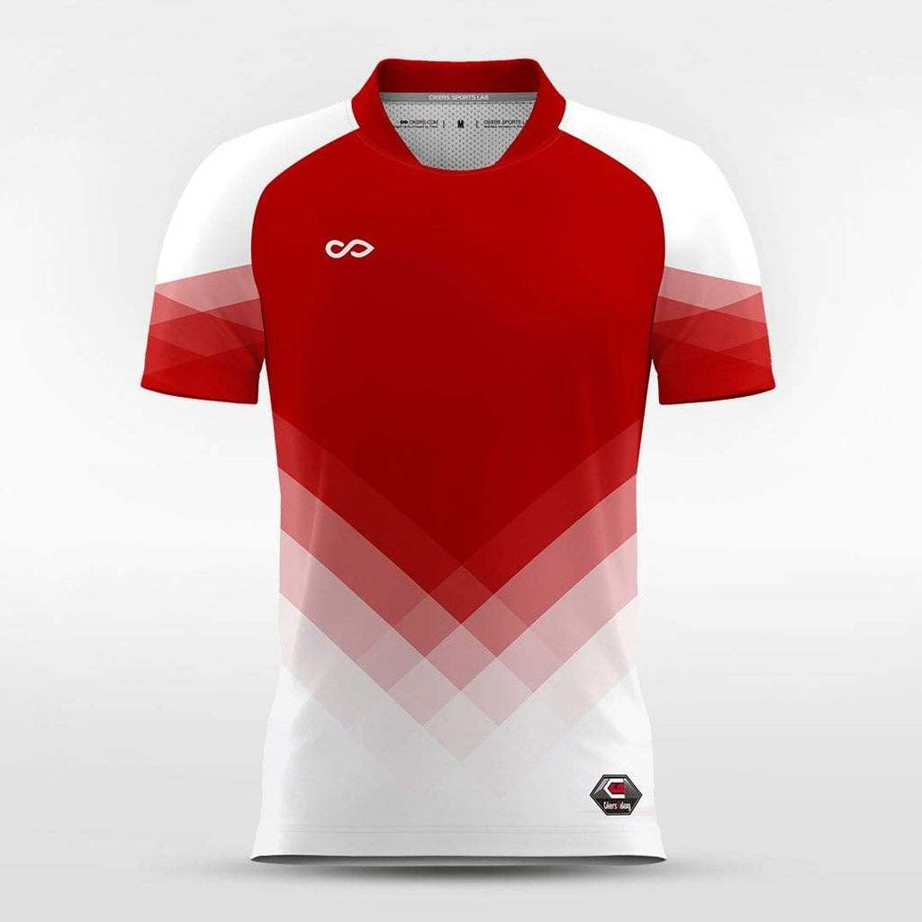 Red Continent Frisbee Jersey