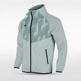 Grey Light Speed Sublimated Full-Zip Jacket