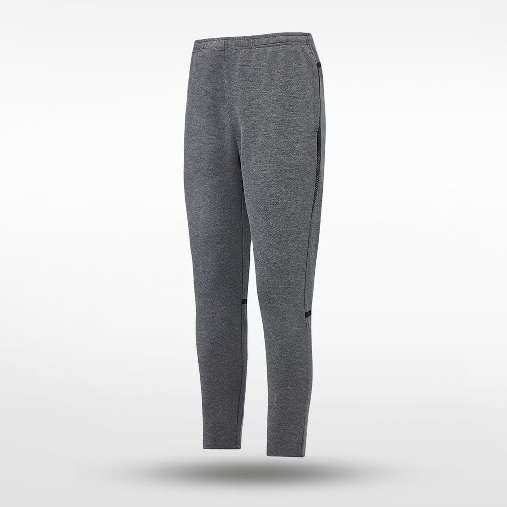 Grey Custom Adult Sports Pants
