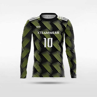 Green soccer jersey