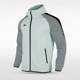 Grey Embrace Wind Full-Zip Jacket for Team