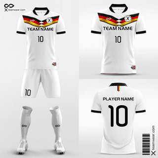 White Eagle Sublimiation Printing Custom Soccer Kits