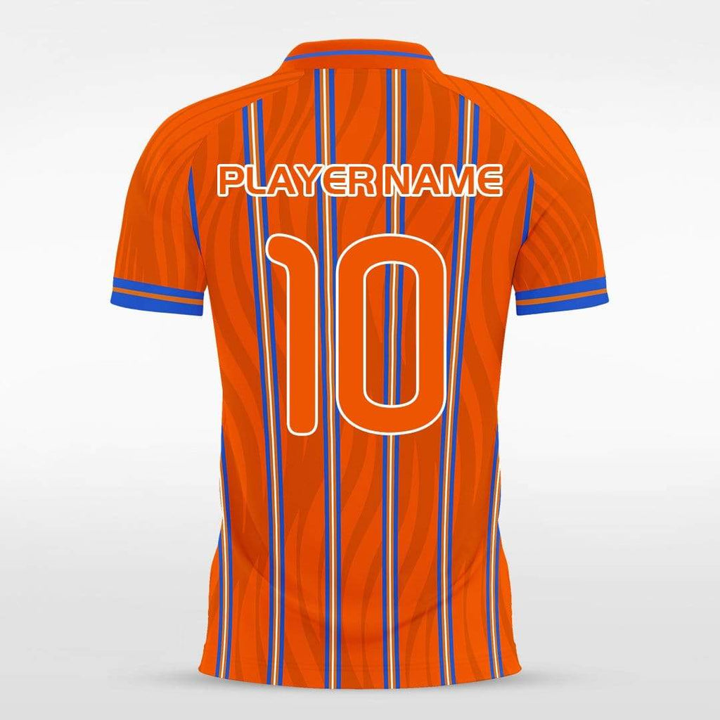 Orange Custom Soccer Uniform