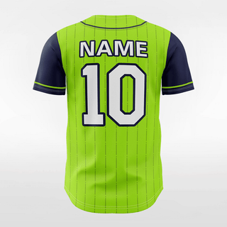 Nature Customized Button Down Baseball Jersey