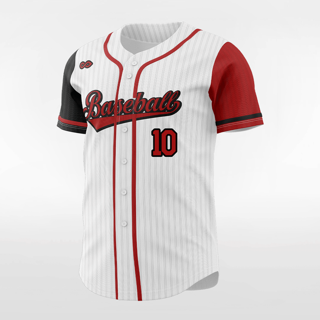 Grey and 2024 red baseball jersey