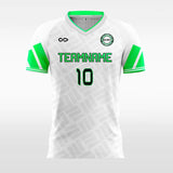 Fluorescent  Green Sublimated Soccer Jersey