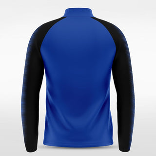 Embrace Radiance Full-Zip Jacket Design Blue