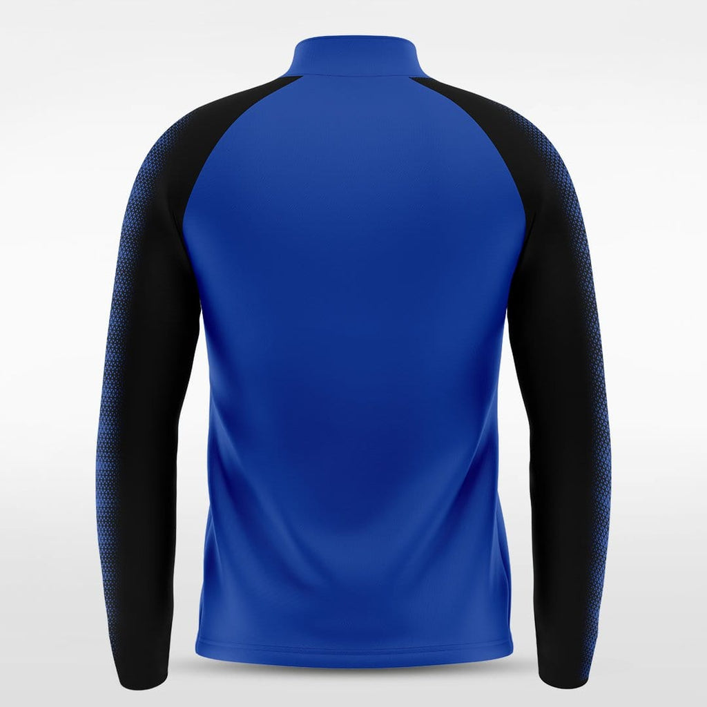 Embrace Radiance Full-Zip Jacket Design Blue
