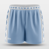 Carolina Blue - Customized Half length shorts