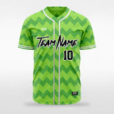 Green Sublimated Baseball Jersey