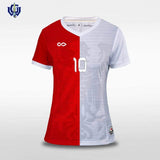 Face Off - Customized Women's Sublimated Soccer Jersey