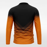 Orange Continent Men 1/4 Zip Jersey Design