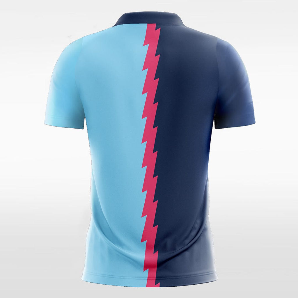 Sublimated Soccer Jersey Blue