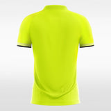 Custom Fluorescent Green Soccer Jersey