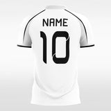 custom white soccer jerseys design