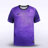 Dark Purple Continent Soccer Jersey