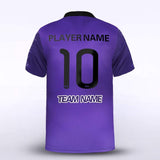 Dark Purple Custom Soccer Uniform