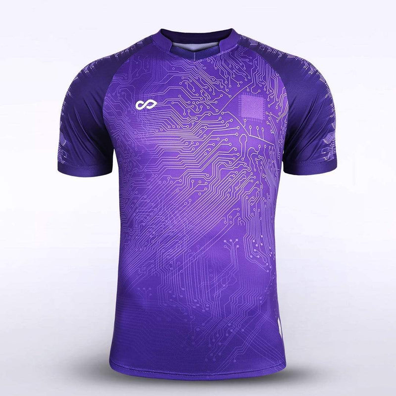 Purple Purple Soccer Jersey&Football Shirts for Team Bulk-XTeamwear