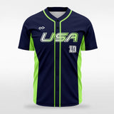 Electron - Customized Men's Sublimated Button Down Baseball Jersey