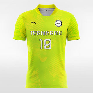 Fluorescent Yellow Soccer Jersey