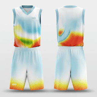 Crack Sublimated Basketball Uniform