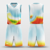 Crack Sublimated Basketball Uniform