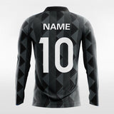 Black Graphic Soccer Jerseys Design