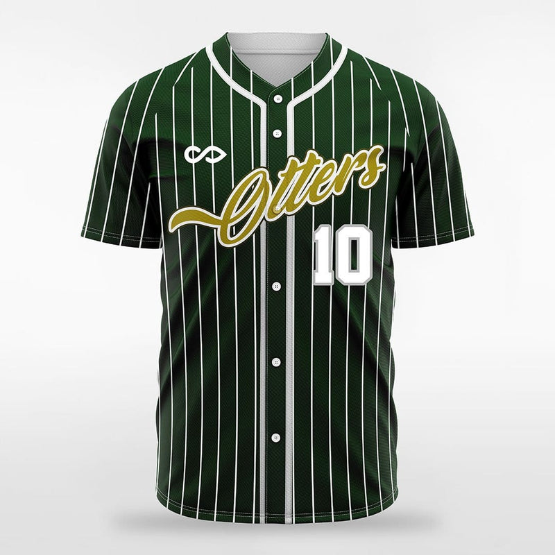 Olive Color Baseball Uniforms  Custom Olive Green Baseball