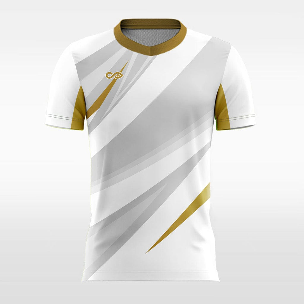White Soccer Jerseys Custom Name and Number