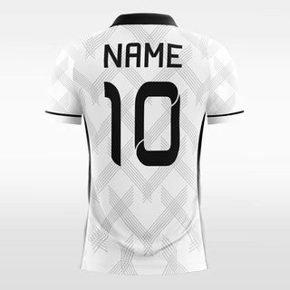 Custom White Men's Sublimated Soccer Jersey