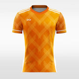 Fluorescent Orange Sublimated Soccer Jersey