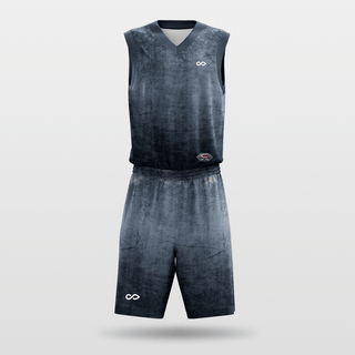 Navy Sublimated Basketball Set