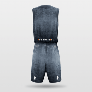 Navy Sublimated Basketball Uniform